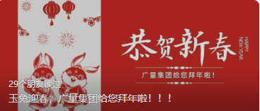 玉兔迎春，龙8头号玩家集团给您拜年啦。。