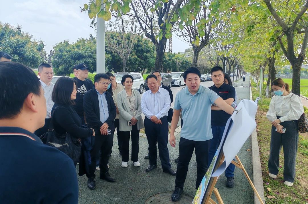 龙8头号玩家集团丨随省协会调研莞惠全域土地整治